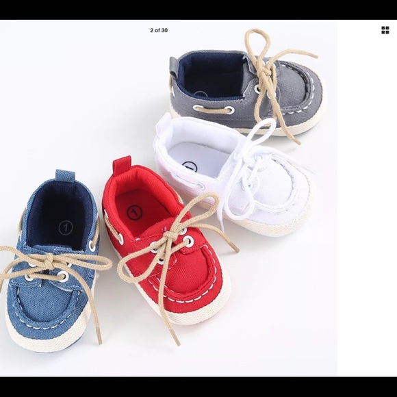 2for15 New cute little boat shoes 👞 for baby - Picture 3 of 8